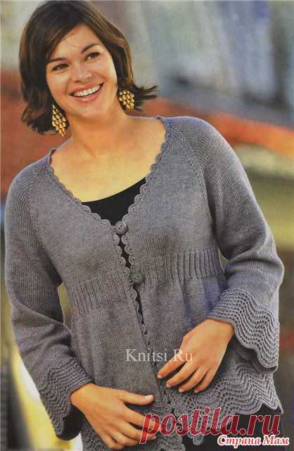 СЕРЫЙ ЖАКЕТ: фотография в альбоме МОДЕЛИ ДЛЯ СОЛИДНЫХ ДАМ - Страна Мам