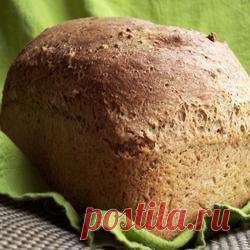 Цельнозерновой хлеб с ржаной мукой и ячневой крупой