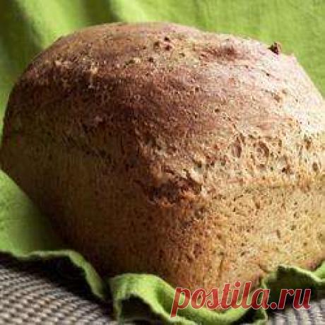Цельнозерновой хлеб с ржаной мукой и ячневой крупой