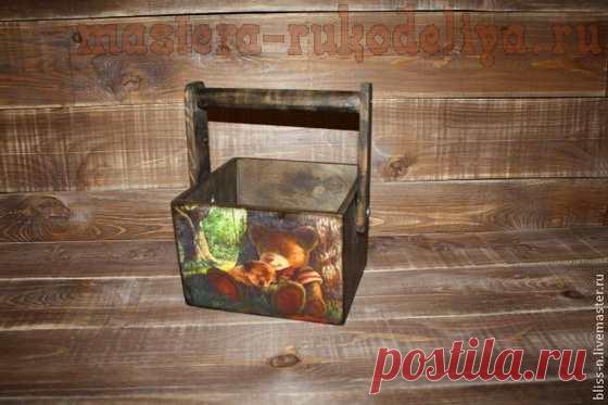 Мастер-класс по росписи: Фон для фотографий из натурального дерева