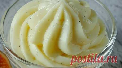 Лучший заварной крем: Рецепт, проверенный временем | Pastry School - Рецепты и все такое | Дзен