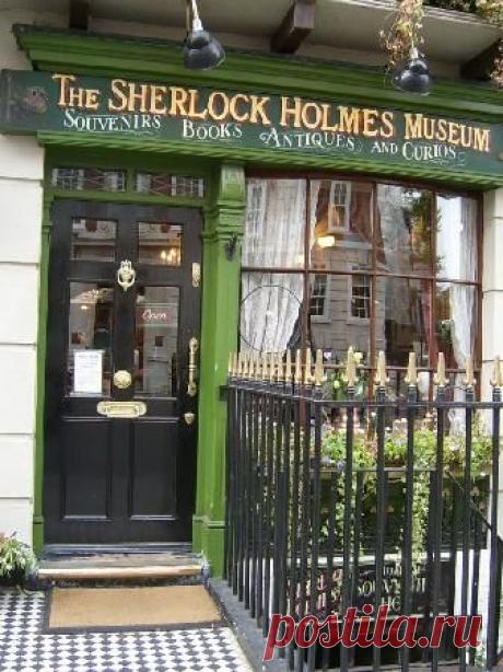The Sherlock Holmes Museum, London - SOMEONE TAKE ME! someone meaning.... @Christine Ballisty Ballisty Ballisty Grewal | Найдено на сайте travel.roro44.com.