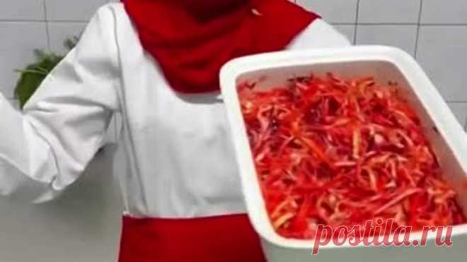 Сегодня предлагаю вам рецепт вкусного салата из капусты по корейски 