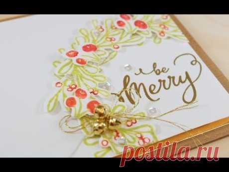 Be Merry - Essentials By Ellen Holiday 2015 Release Blog Hop - YouTube