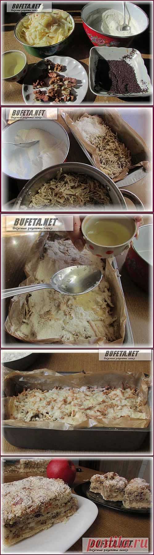 Пирог с яблоками простой рецепт