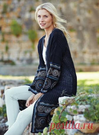 Кардиган с перуанскими мотивами — Делаем руками