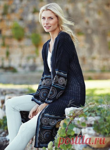 Кардиган с перуанскими мотивами — Делаем руками