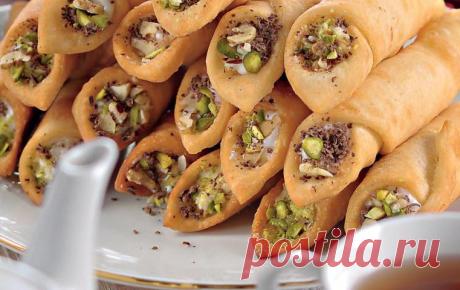 Итальянские пирожки канноли с рикоттой