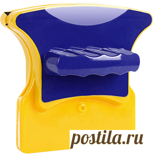 Магнитная щетка для окон