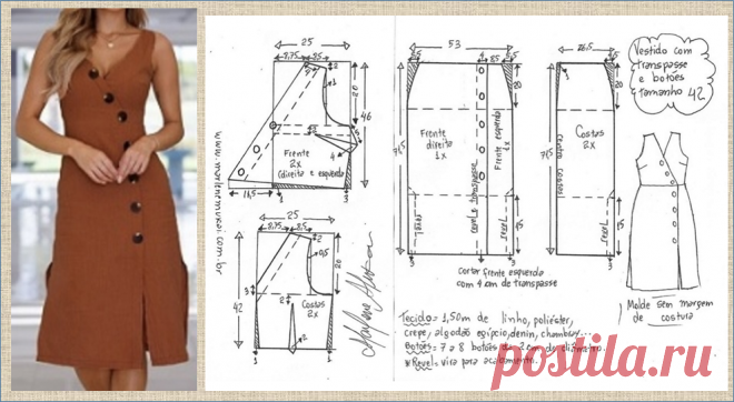 30 подробных выкроек очень летних сарафанов - в копилочку летних моделей