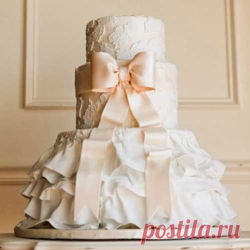 Как выбрать идеальный торт для свадьбы? 30 фото тортов.