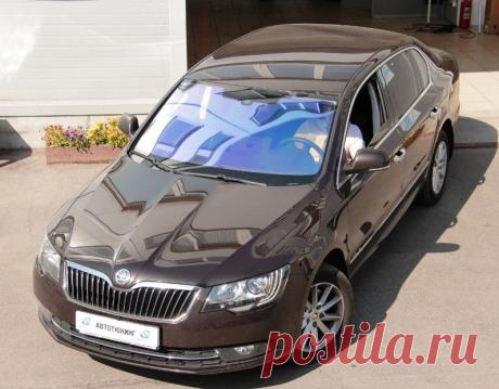 Пленка на лобовое стекло Хамелеон: нанесение на автомобиль