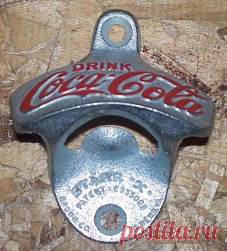 Vintage Coca Cola Coke Starr "x" Wall Mount Bottle Cap Opener Germany Unused | eBay