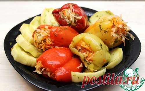 Квашеные фаршированные перцы по-великолукски - кулинарный рецепт