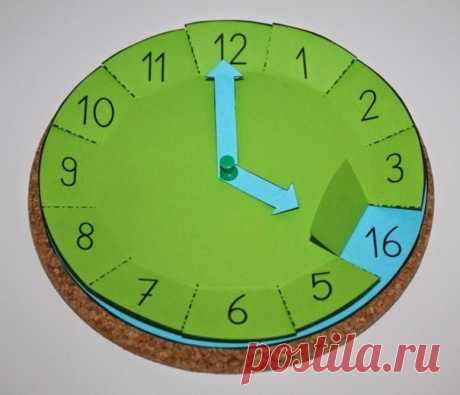 Изучаем время с детками - как сделать процесс легче