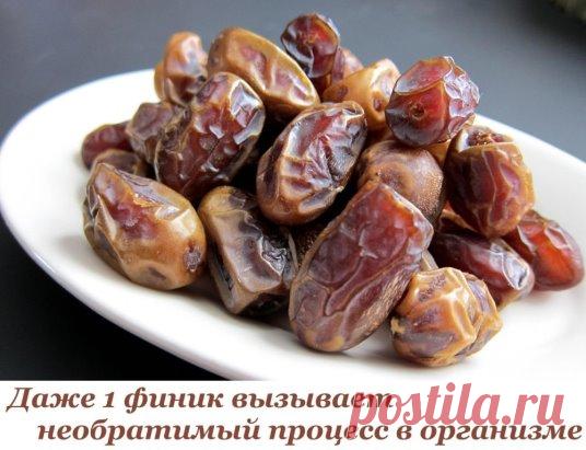 Польза ФИНИКОВ