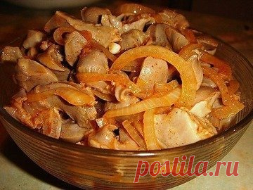 Куриные желудочки по-корейски - простой и вкусный рецепт с пошаговыми фото