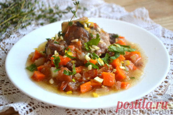 Рецепт: Оссобуко на RussianFood.com