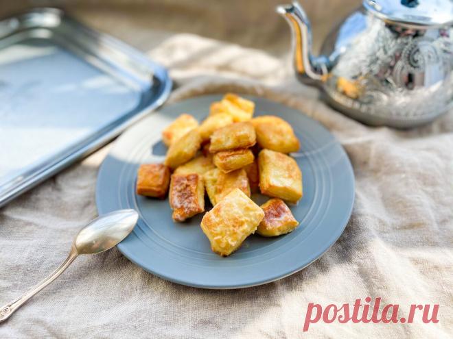 "Моментальный" наполеон к чаю (всего из трех ингредиентов) 🍑