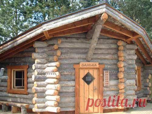 Собираетесь строить баню на даче? 30 фото + 5 проектов