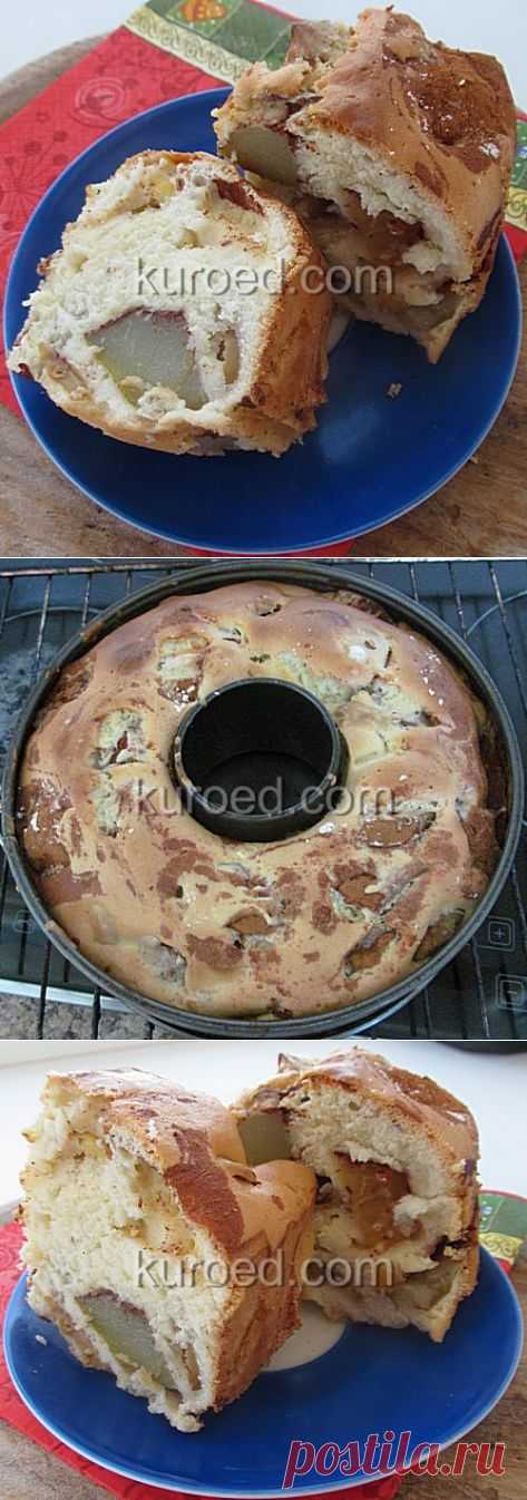 РЕЦЕПТЫ | Бисквит с яблоками