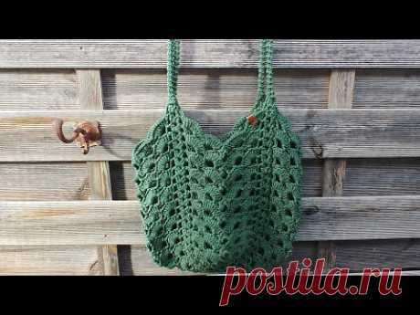 🔥Einfaches Netztasche häkeln🔥