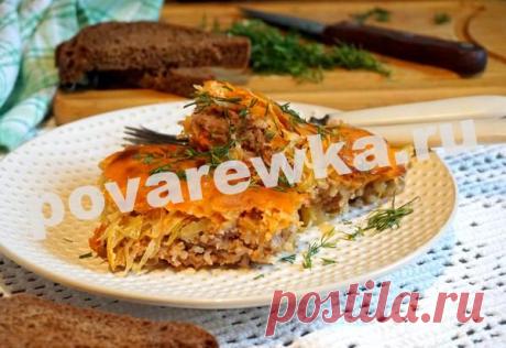 Ленивые голубцы: рецепт с фото пошагово в духовке с подливой
