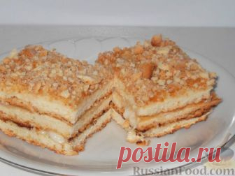 Рецепт: Сметанный пирог на RussianFood.com