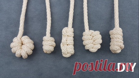 5 УЗЛОВ для БАХРОМЫ/ 5 New Macrame Knots/알아두면 평생쓰는 마무리매듭법 5가지 En este vídeo te enseño como hacer 5 nuevos nudos en macrame, paso a paso. In this video I teach you how to make 5 new macrame knots, step by step.Material:-...