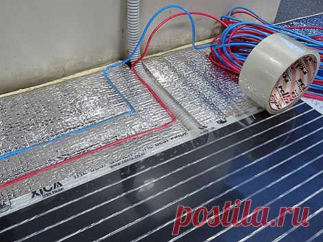 Монтаж системы обогрева XiCA