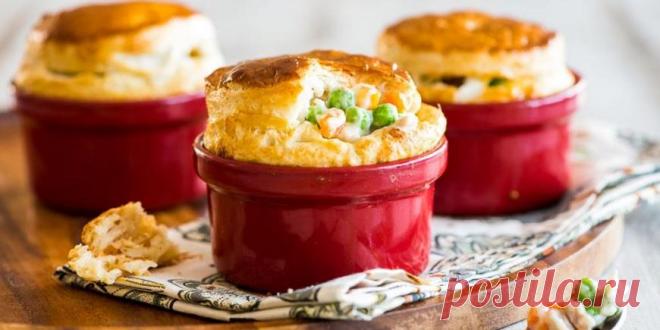 Порционные английские пироги из курицы : Выпечка : Кулинария : Subscribe.Ru