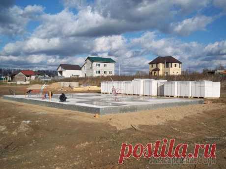 Домик на УШП своими руками (часть 2). Первый этаж.