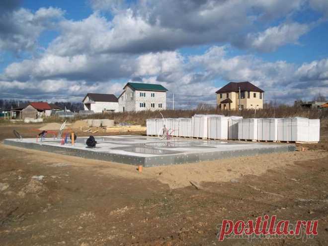 Домик на УШП своими руками (часть 2). Первый этаж.