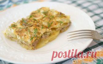 Запеканка с фаршем, кабачками и картофелем - пошаговый рецепт с фото Легкое и одновременно сытное блюдо.