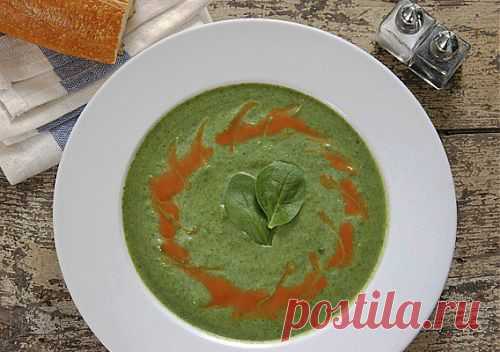 Супы со шпинатом – польза ! / Простые рецепты