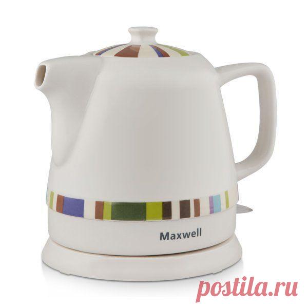 Чайник Maxwell 1046MW(BN)
1 470 руб.

Чайник 1046MW(BN) позволяет вскипятить воду в считанные минуты. Любители чая по достоинству оценят корпус чайника из долговечной керамики.