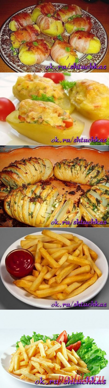 10 вкусных рецептов из картофеля
