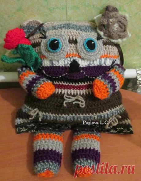 В гости к маме Лоре.: Поделки из остатков пряжи - творческие идеи