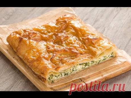 Слоеные пирожки с сыром
