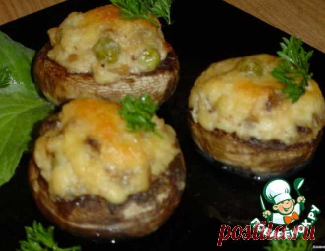 Фаршированные шампиньоны – кулинарный рецепт