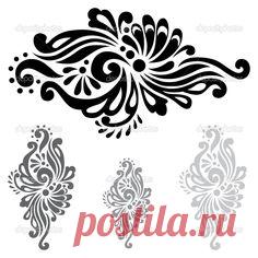 чёрно-белые картинки для декупажа со для распечатки - Поиск в Google