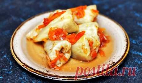 Голубцы с фаршем и рисом