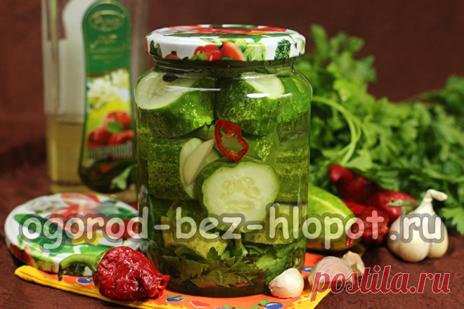 Маринад для огурцов на литр воды