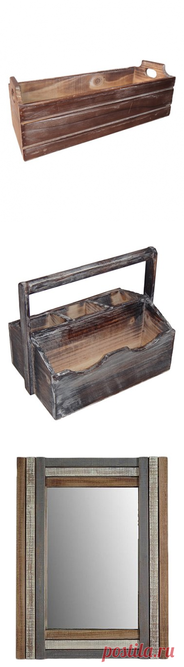 Cheungs Rattan Imports Wooden Trough Box | zulily