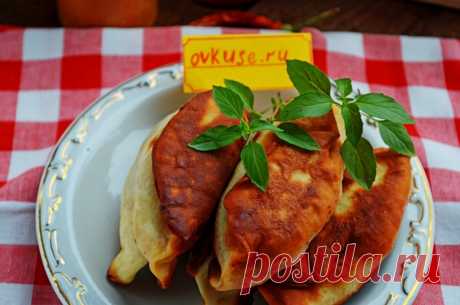 Пирожки жареные с капустой - Простые рецепты Овкусе.ру