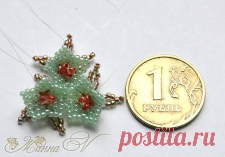 Маленькие цветочки, ландыш, колокольчик. | biser.info - всё о бисере и бисерном творчестве