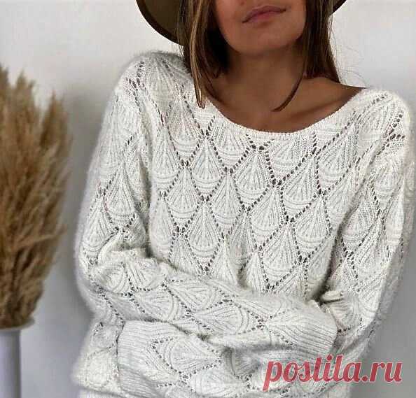 Три очаровательные вязаные модели в белом цвете | | Вязаный смак! | Пульс Mail.ru