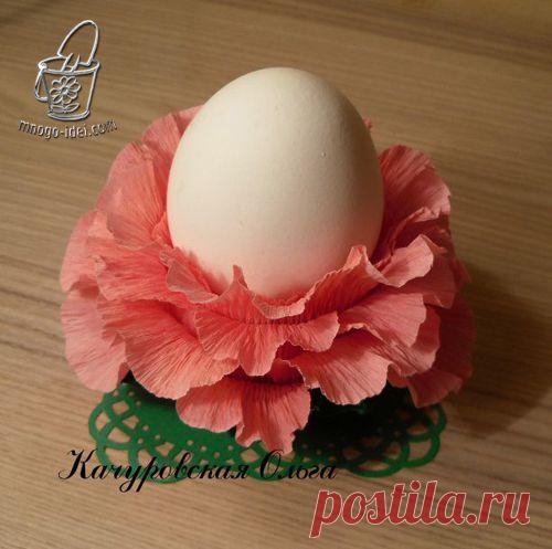 Подставочки или корзиночки для пасхальных яиц.