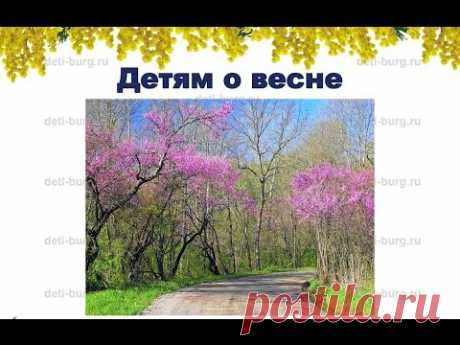 Весна - детская презентация - YouTube