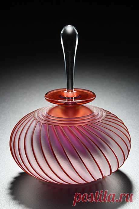 Twist by Mary Angus (Art Glass Perfume Bottle) | Artful Home